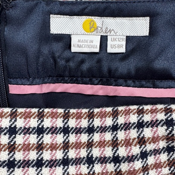 Boden Wool Blend Skirt Size 8 - Picture 3 of 7